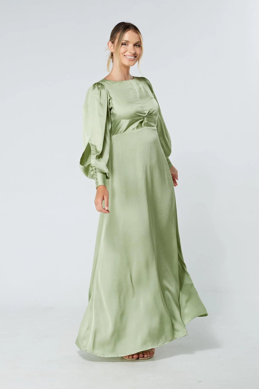Olivia Knotted Front Maxi Dress