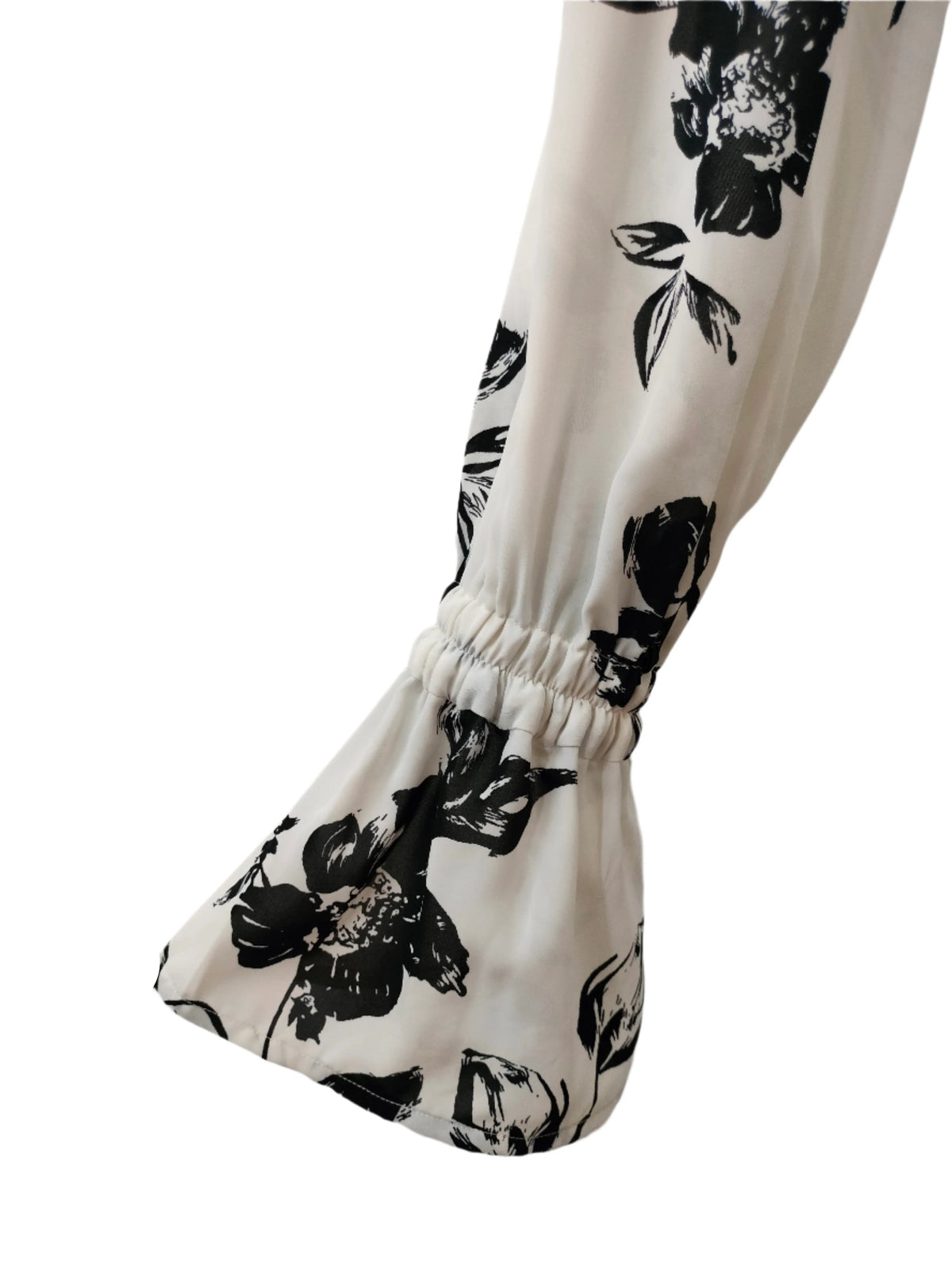 Blossom Black White Mini Dress