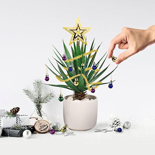 Christmas Festive Plant Baubles