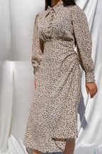 Isabella Wide Sleeve Midi Dress