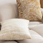 Louverino Mustard Cushion Cover B