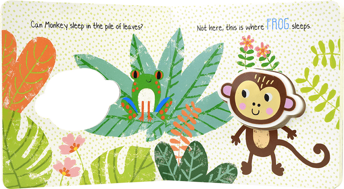 Squishy Squeaky Book - Monkey
